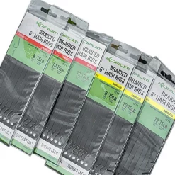 Korum Big Fish Braid Haarvorfach, 15cm 12 Korum Big Fish Braid Haarvorfach, 15cm -Korum Verkäufe korum big fish braided hair rigs 6 inch 1